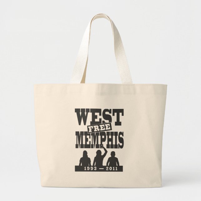 Bolsa Tote Grande Memphis ocidental três (Frente)