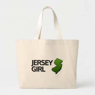 Bolsa Tote Grande Menina do jérsei