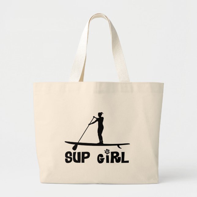 Bolsa Tote Grande Menina do SUP (Frente)