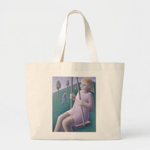 Bolsa Tote Grande Menina no balanço 1996