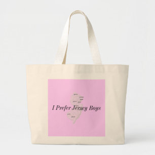 Bolsa Tote Grande Meninos do jérsei