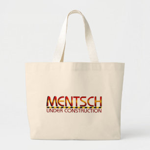 Bolsa Tote Grande Mentsch