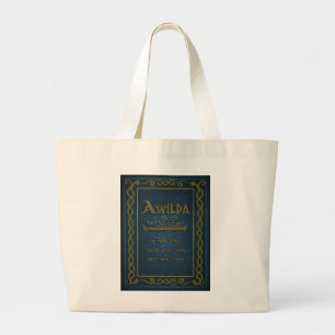 Bolsa Tote Grande Merch Tote Bag 'Awilda'
