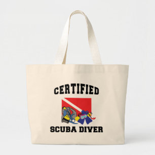 Bolsa Tote Grande Mergulhador de MERGULHADOR certificado