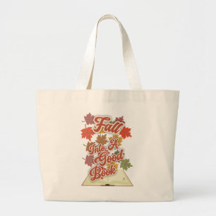 Bolsa Tote Grande Mergulhe Em Um Bom Livro Design De Leitura De Outo