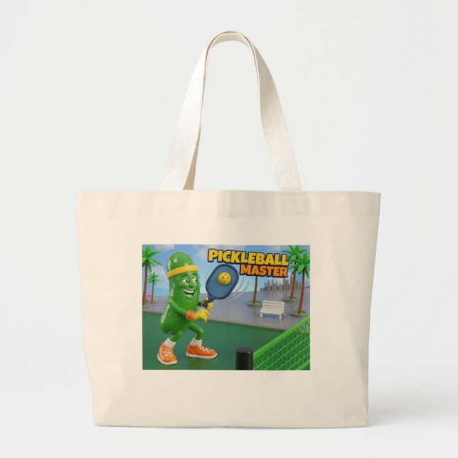 Bolsa Tote Grande Mestre de Pickleball (Frente)