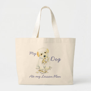 Bolsa Tote Grande Meu Algodão Ateu Meu Plano De Lição