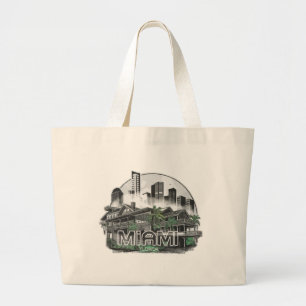 Bolsa Tote Grande Miami City Florida USA