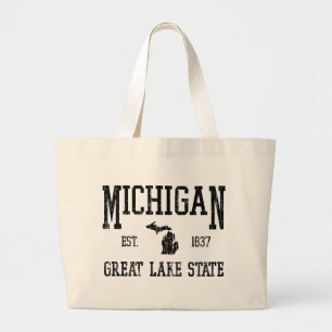 Bolsa Tote Grande Michigan