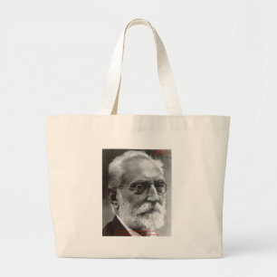 Bolsa Tote Grande Miguel de Unamuno Capaz de Amar Citação Presentes