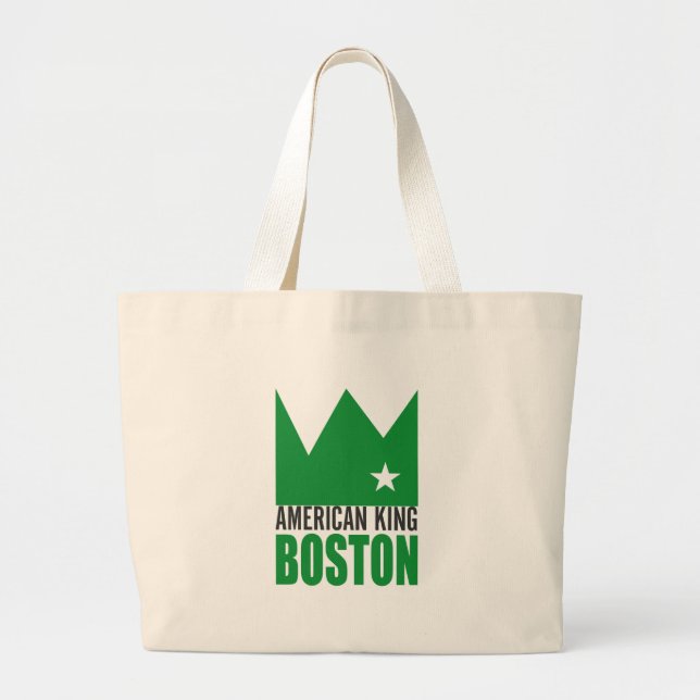 Bolsa Tote Grande MIMS Totebag - rei americano de Boston (Frente)