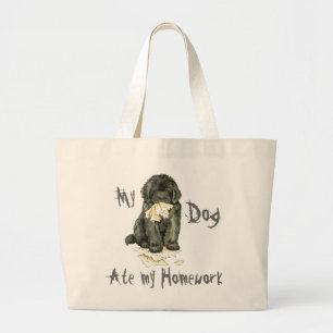 Bolsa Tote Grande Minha Terra Nova Comeu Minha Casa