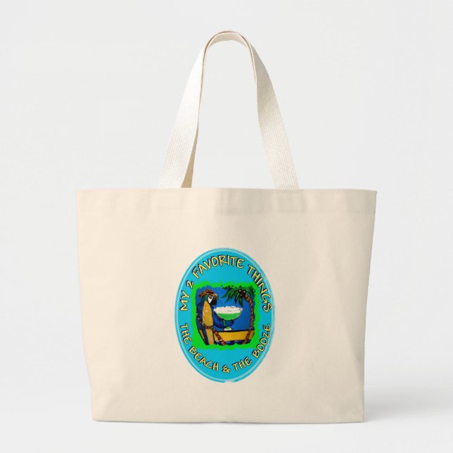 BOLSA TOTE GRANDE MINHAS 2 COISAS FAVORITAS (Frente)