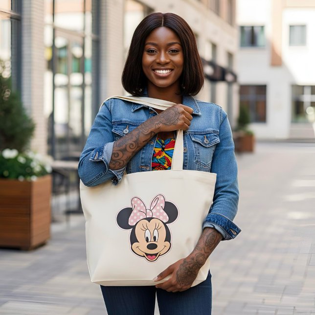 Bolsa Tote Grande Minnie Tote Bag (Criador carregado)