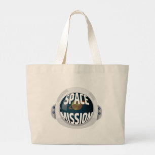 Bolsa Tote Grande Missão espacial