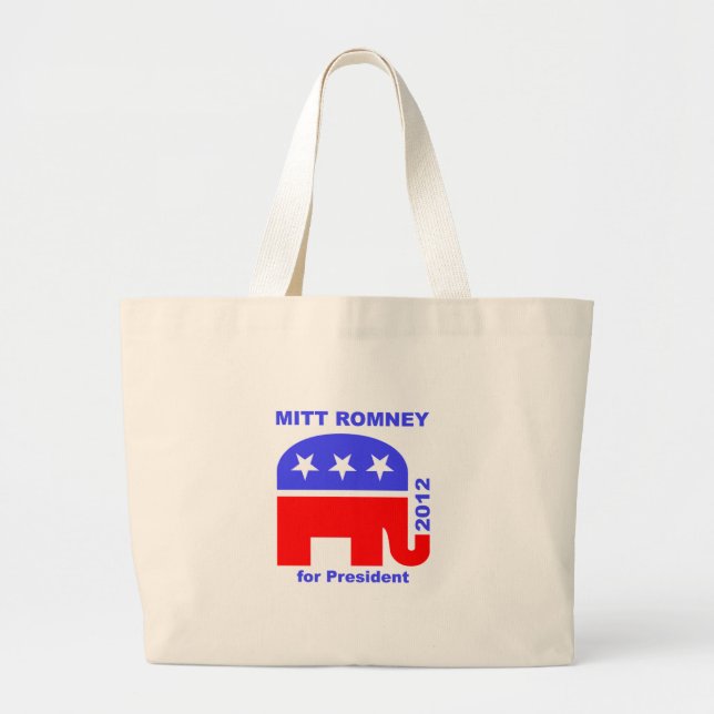 Bolsa Tote Grande Mitt Romney (Frente)