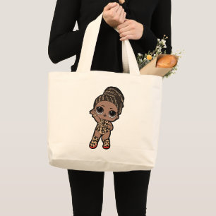 Bolsa Tote Grande Moda Encantadora de Crianças Fofas - Macacão estam