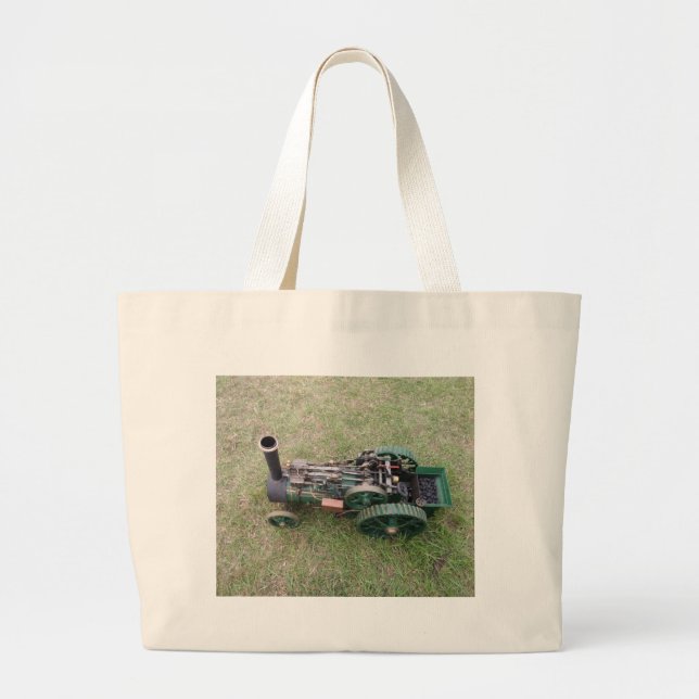 Bolsa Tote Grande Modelo de Motor de Tração (Frente)