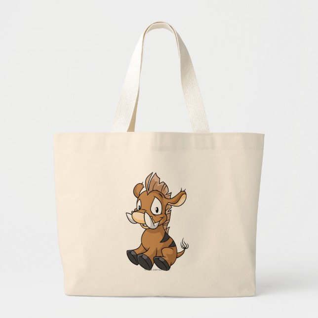 Bolsa Tote Grande Moehog Brown (Frente)