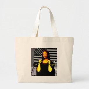 Bolsa Tote Grande Mona Lisa com KettleBells