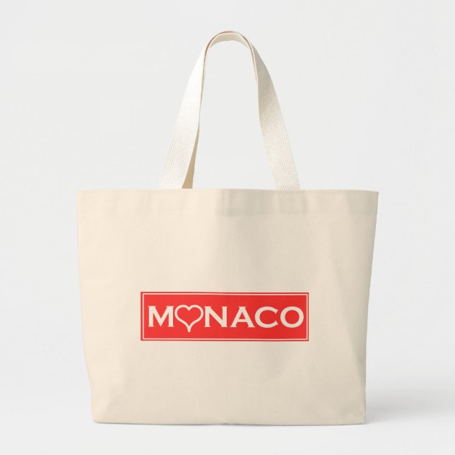 Bolsa Tote Grande Mónaco (Frente)
