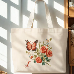 Bolsa Tote Grande Monograma Floral