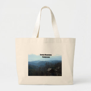 Bolsa Tote Grande Montanhas enfumaçados, Tennessee