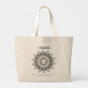 Bolsa Tote Grande Moon da Fundação de Terapia de Massagem, Stars T