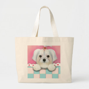 BOLSA TOTE GRANDE MORKIE SHELLY