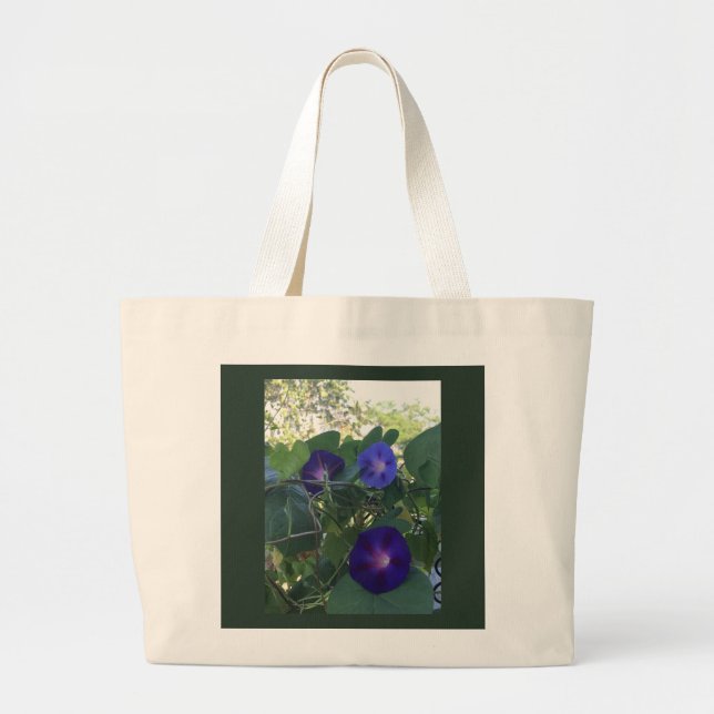 Bolsa Tote Grande Morning Glory Kaleidoscope  (Frente)