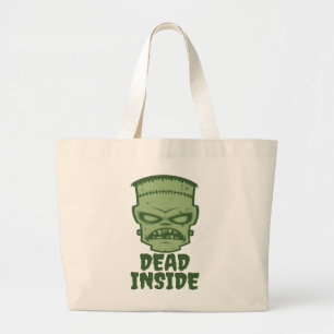 Bolsa Tote Grande Morto Dentro Frankenstein Monster