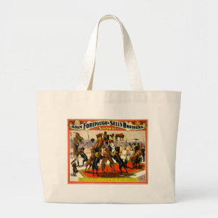 Bolsa Tote Grande Mostra do circo de great dane