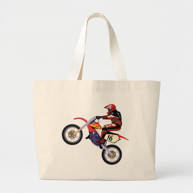 Bolsa Tote Grande Motorcross (Frente)