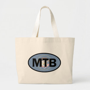 Bolsa Tote Grande Mountain Biking Utah Flag