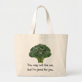 Bolsa Tote Grande Mr.Broccoli