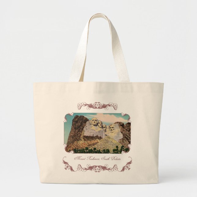 Bolsa Tote Grande Mt. Rushmore - Banheira de Tote Vitoriana (Frente)