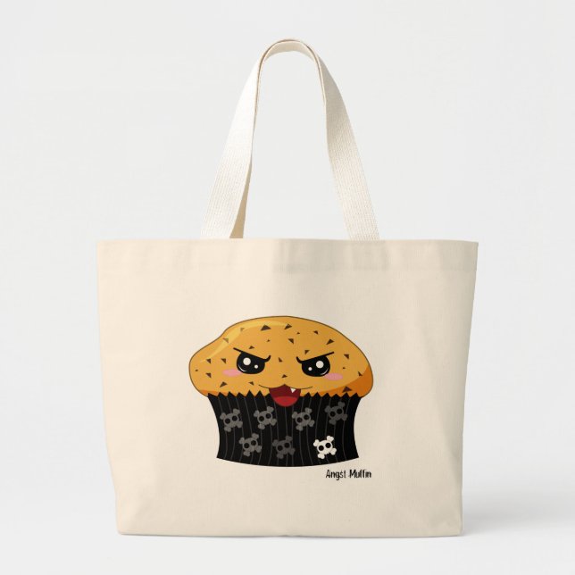 Bolsa Tote Grande Muffin da revolta (Frente)