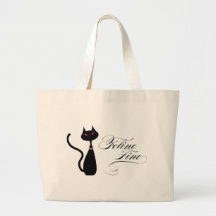 Bolsa Tote Grande Multa felino