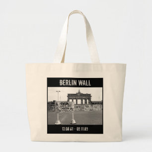 Bolsa Tote Grande Muro de Berlim