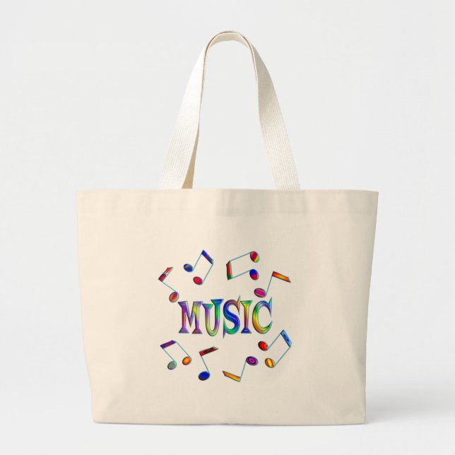 Bolsa Tote Grande Música (Frente)