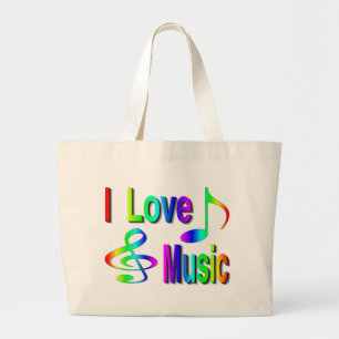 Bolsa Tote Grande Música