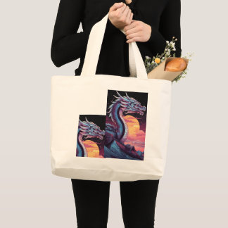 Bolsa Tote Grande Mystic Flames