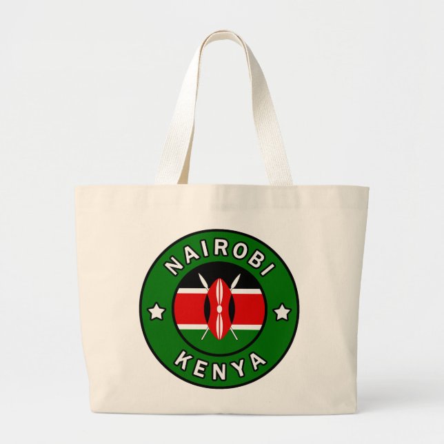 Bolsa Tote Grande Nairobi Quênia (Frente)
