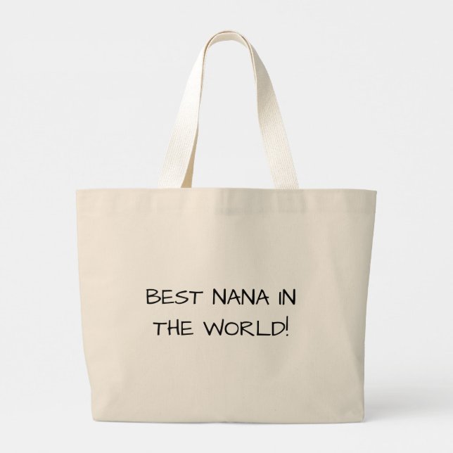 Bolsa Tote Grande Nana's Love Large Tote Bag (Verso)