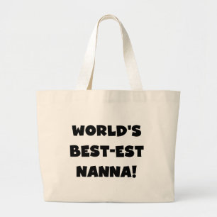 Bolsa Tote Grande Nanna T-shirts e presentes