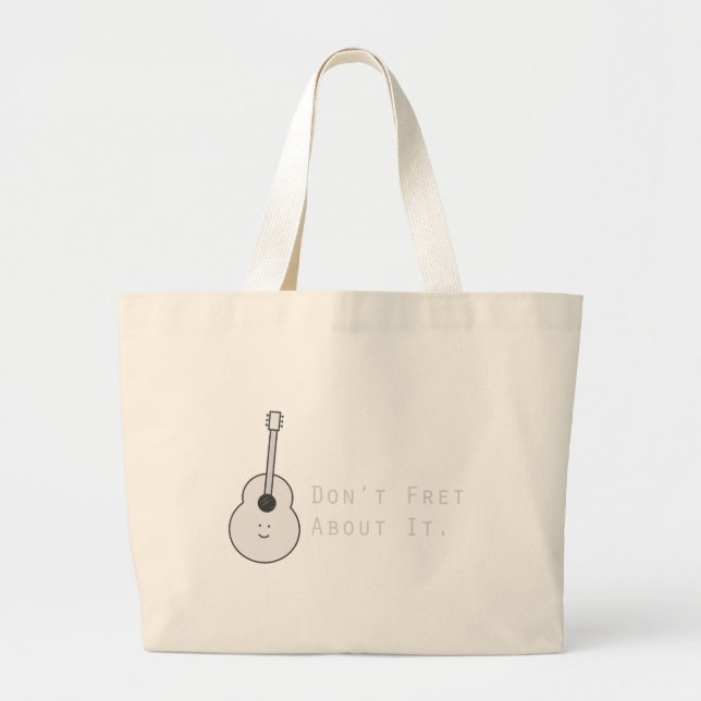 Bolsa Tote Grande Não desgaste sobre ele (Frente)