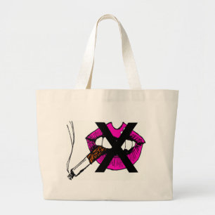 BOLSA TOTE GRANDE NÃO FUMAR