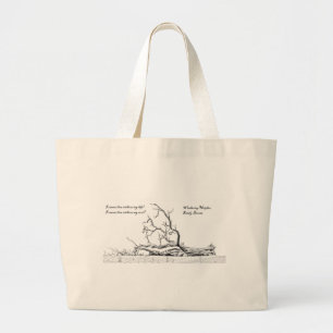 Bolsa Tote Grande Não pode viver sem minha alma Wuthering Heights