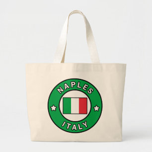 Bolsa Tote Grande Nápoles Itália