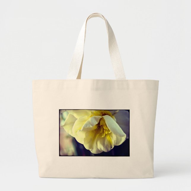 Bolsa Tote Grande Narcissus Daffodil (Frente)